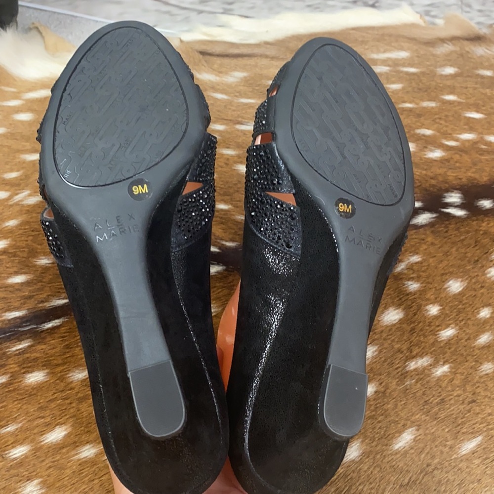 Alex Marie Dress Wedges Sandals Size 9 M NWOB - Picture 5 of 12